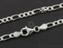 Sterling Silver Finished Figaro Neck Chain , (FIG100-18)